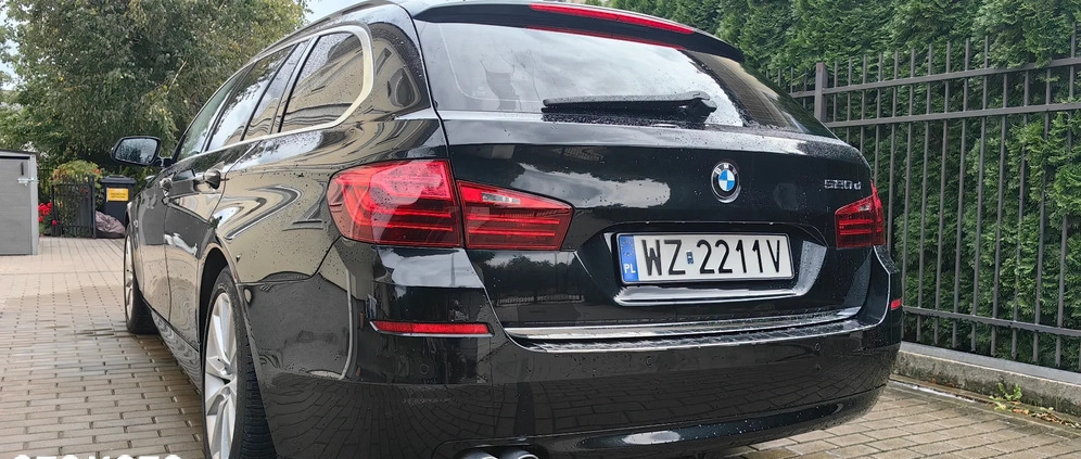 BMW Seria 5 cena 52000 przebieg: 297000, rok produkcji 2013 z Warszawa małe 154